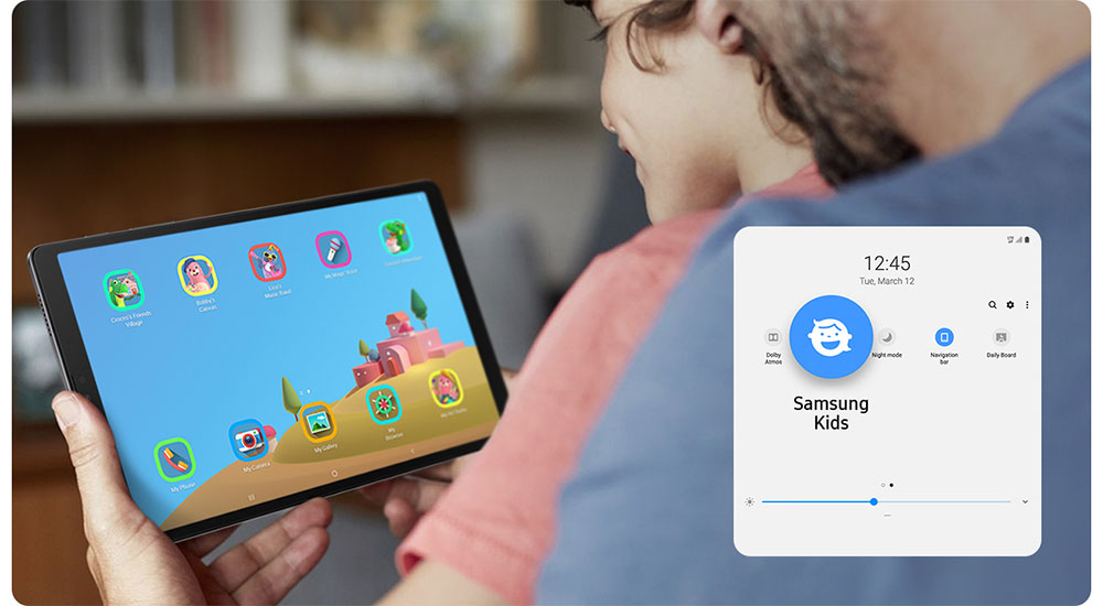 Samsung Galaxy Tab А7 Lite 8.7'' 4/64Gb Wi-Fi Grey (SM-T220NZAFSEK